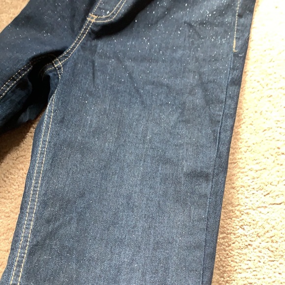 Dark Blue Sparkly Jeans - Picture 3 of 3